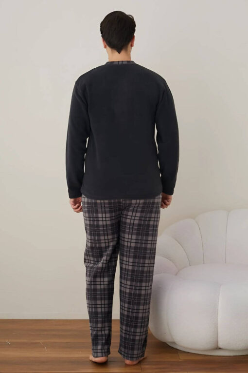 Πιτζάμα Ανδρική Fleece W4030 - Image 6